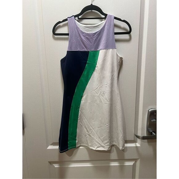 EleVen by Venus Williams Colorblock  LEAGUE DRESS - sports dress Size S NWOT $90 - Picture 1 of 4